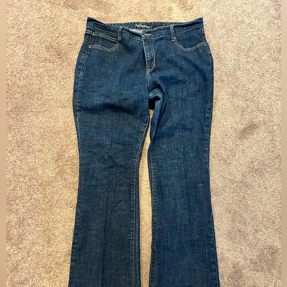 Size 16 barely worn - Old Navy Dreamer Straight Leg Jeans